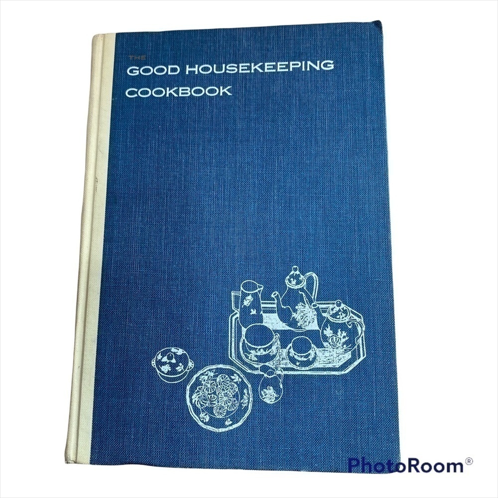 Vintage Good Housekeeping Cookbook Blue Hardcover